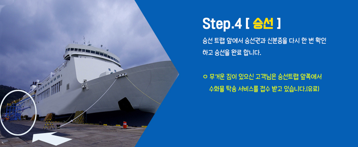 제주 승선절차 4