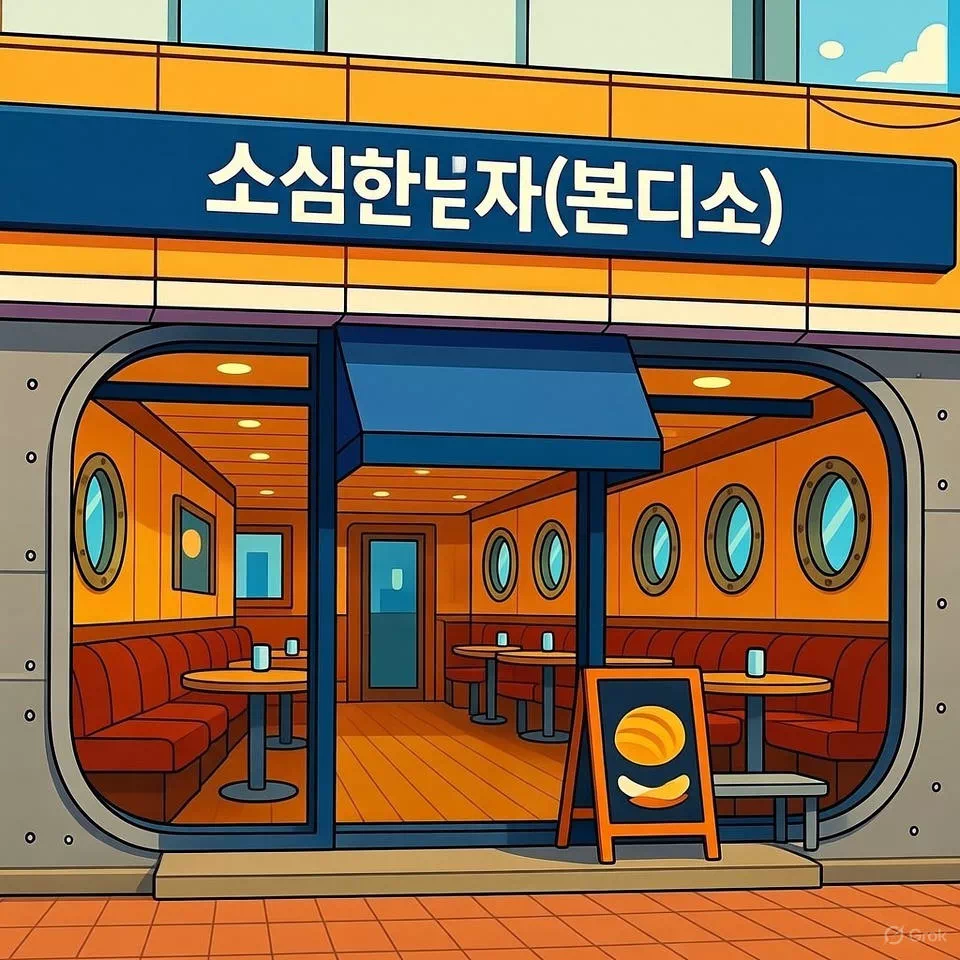 소심한남자 메뉴