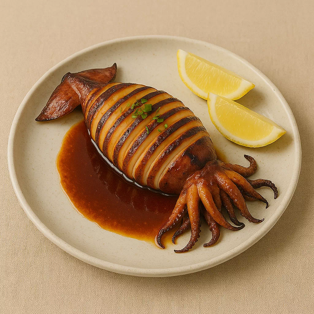 야끼 통 오징어